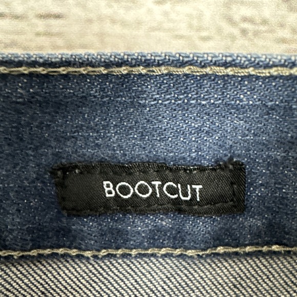 Calvin Klein Women's Bootcut Flare Silver‎ Back Denim Jeans [Size 16] - Picture 9 of 9